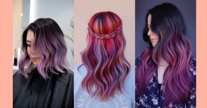 "15 Stunning Purple Ombre Hair Color Ideas to Try This Year"